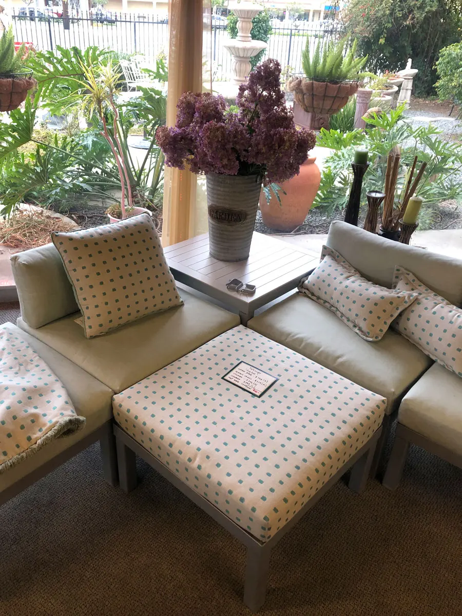 Patio Lounge Set with Cushions